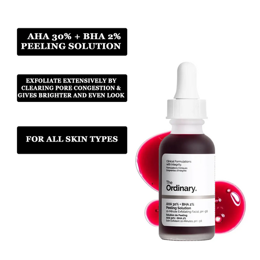 Niacinamide 10% Zinc 1% + Peeling Solution AHA 30% BHA 2% Combo