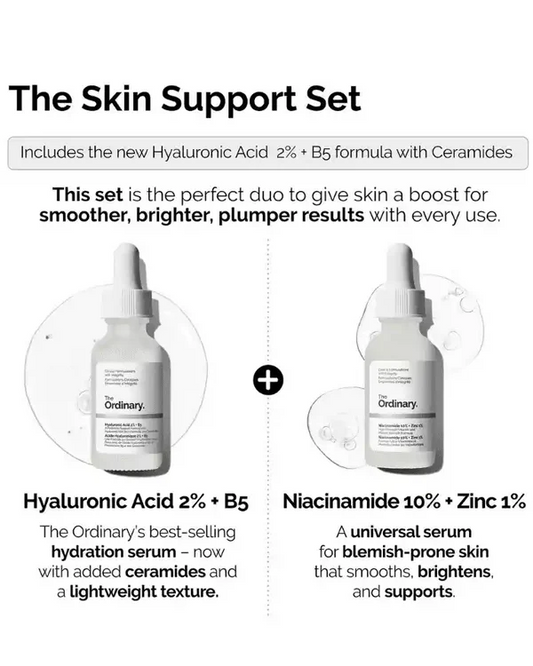 Niacinamide 10% Zinc 1% + Hyaluronic Acid 2% + B5 Combo