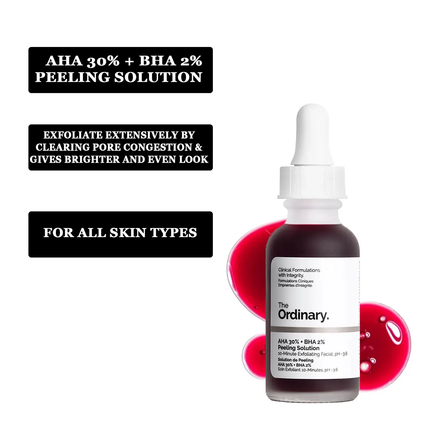 AHA 30% BHA 2% Peeling Solution Combo