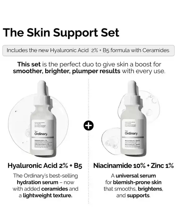 Niacinamide 10% Zinc 1% + Hyaluronic Acid 2% + B5 Combo